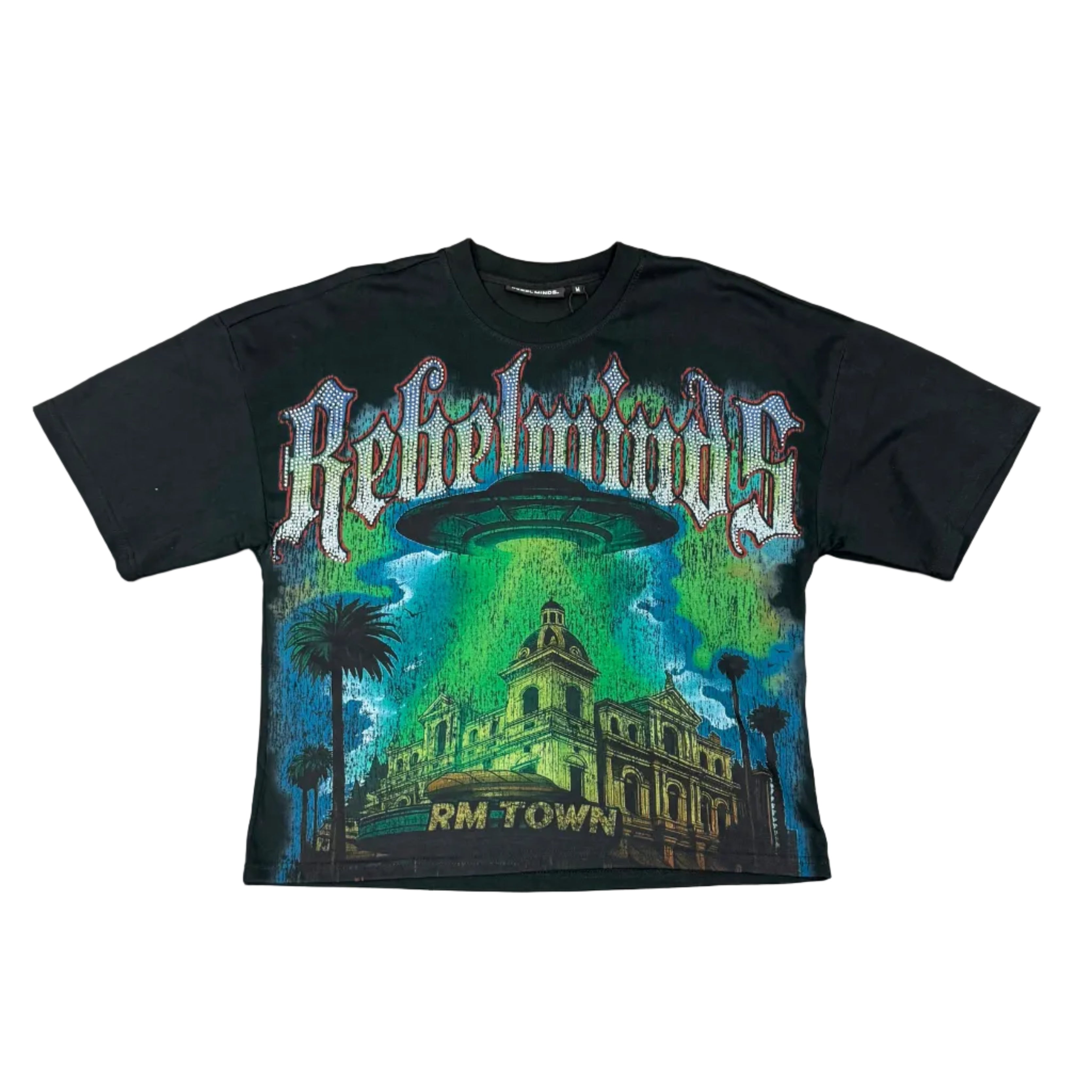 Rebel Minds "RM-Town" Tee– Black