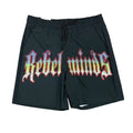 Rebel Minds Logo Shorts– Black