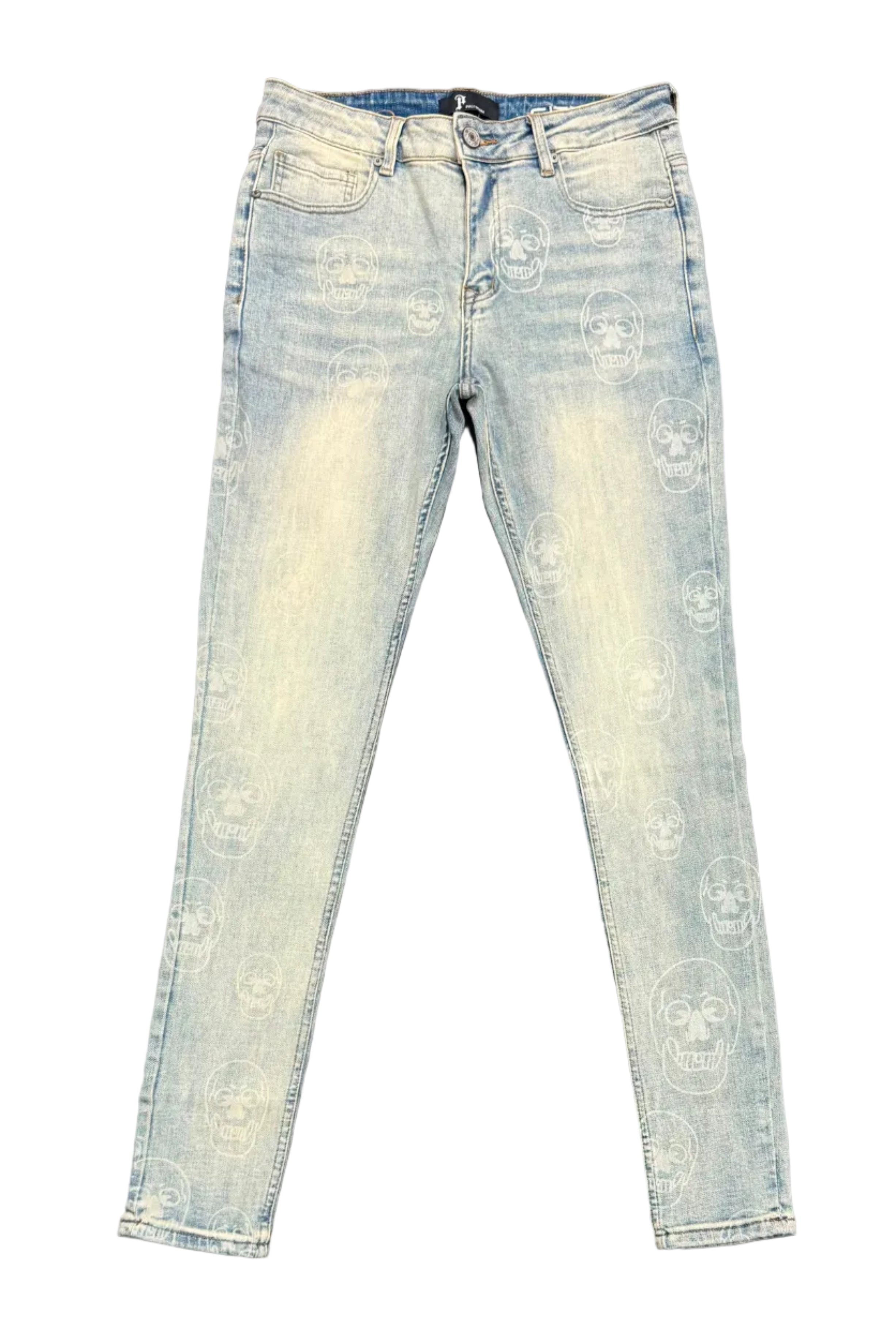 Pali Denim Skull Skinny Jeans– Lt Vintage